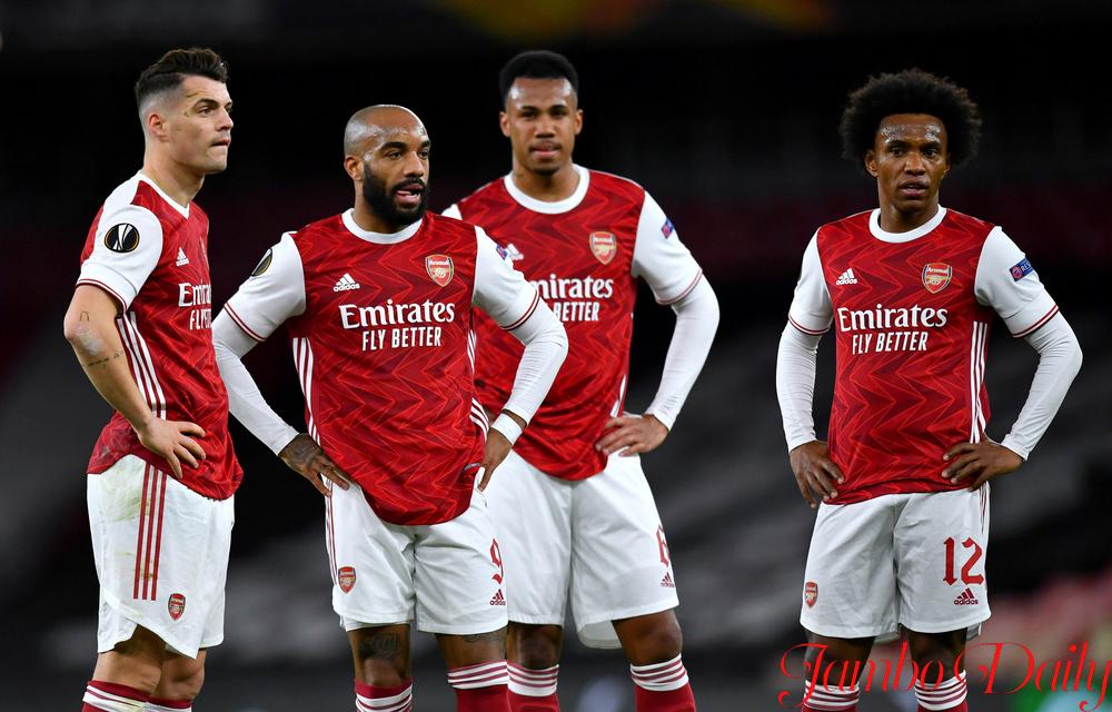 Arsenal players