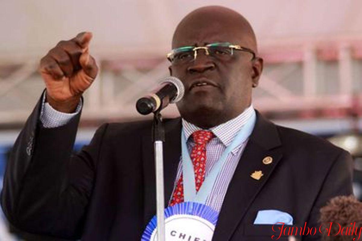 George Magoha.