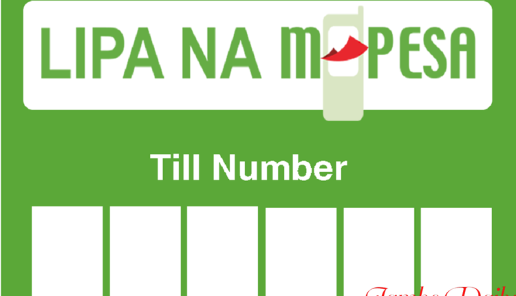 MPESA Till Number