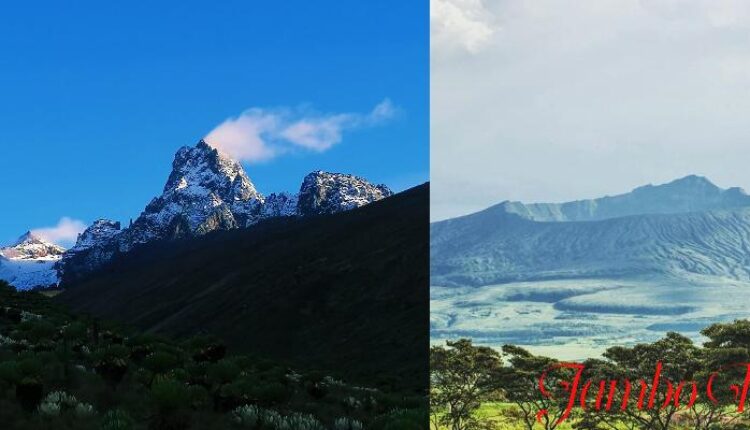 highest mountains in Kenya