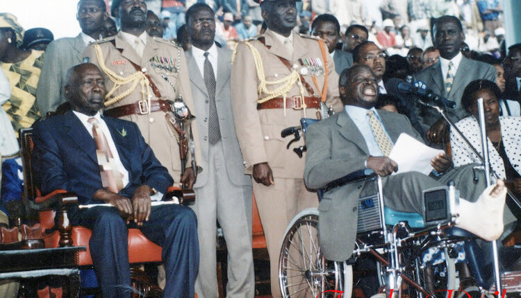 Mwai Kibaki in 2002