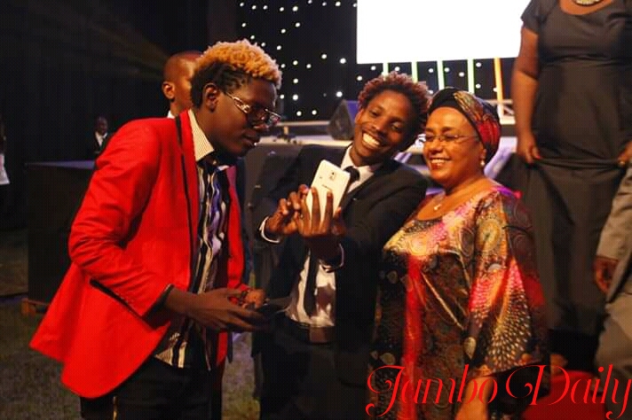 Kenyan celebrities related