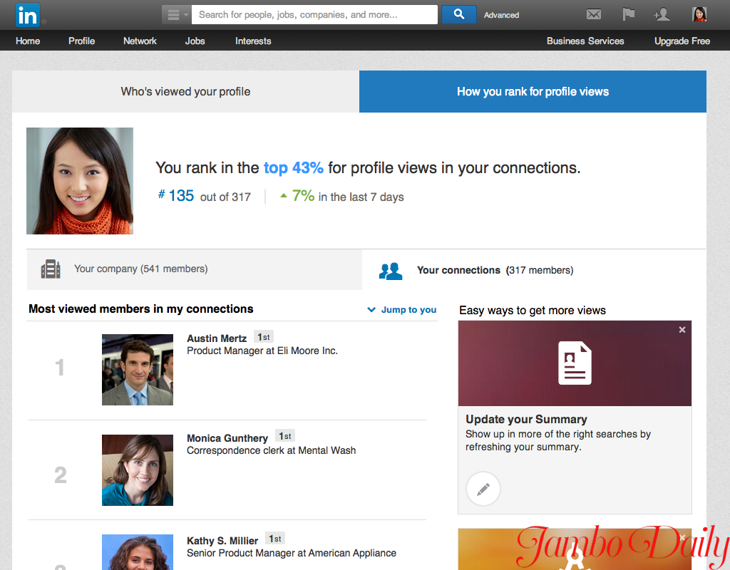 Steps to a good LinkedIn profile