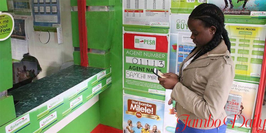 M-Pesa business in Kenya