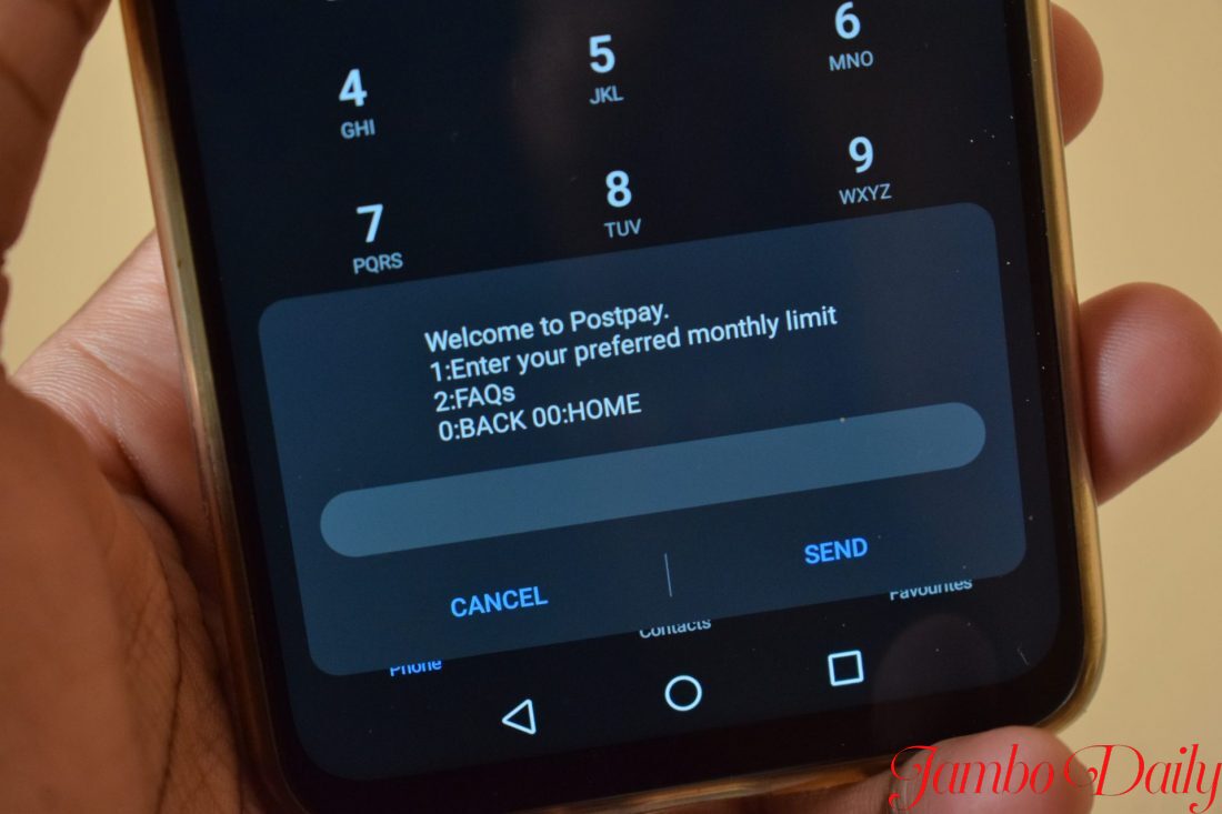 Pay Safaricom PostPay Using M-pesa