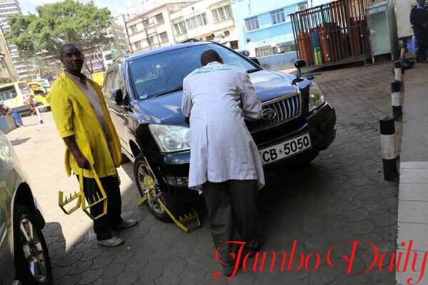 Nairobi Parking Fees