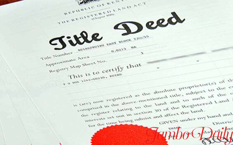 Title Deed