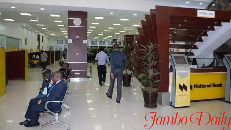 National Bank to Mpesa Charges