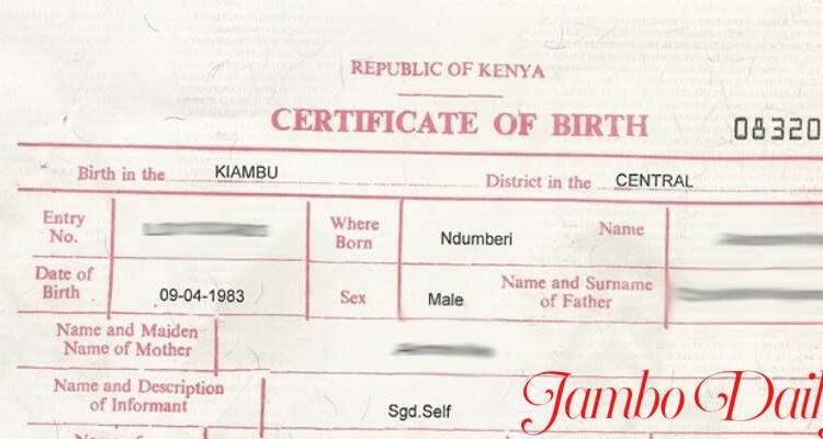 Replace A Lost Birth Certificate