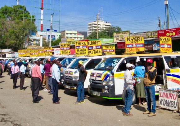 Nairobi to Nyeri County